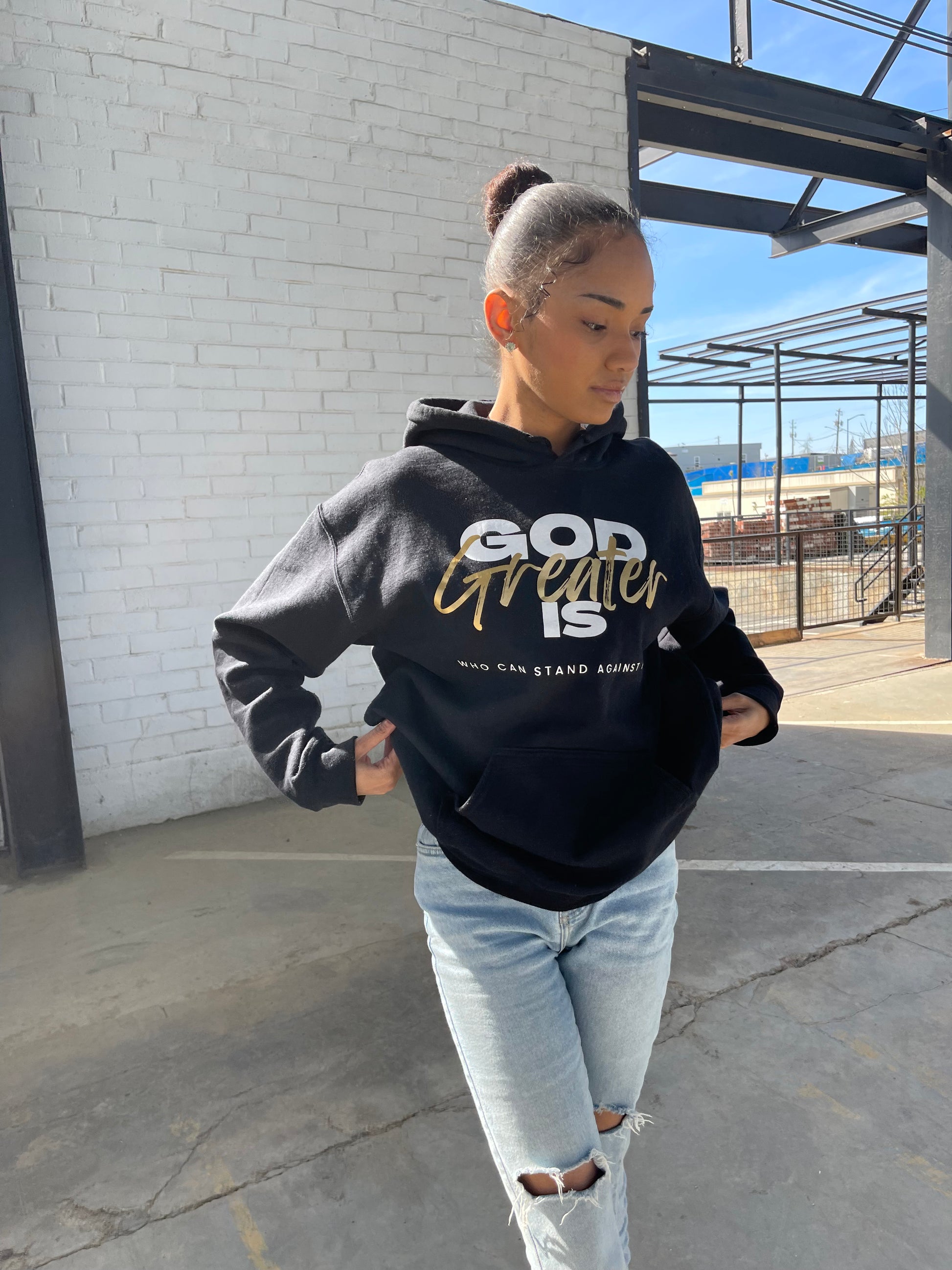 GREATER Hoodie black