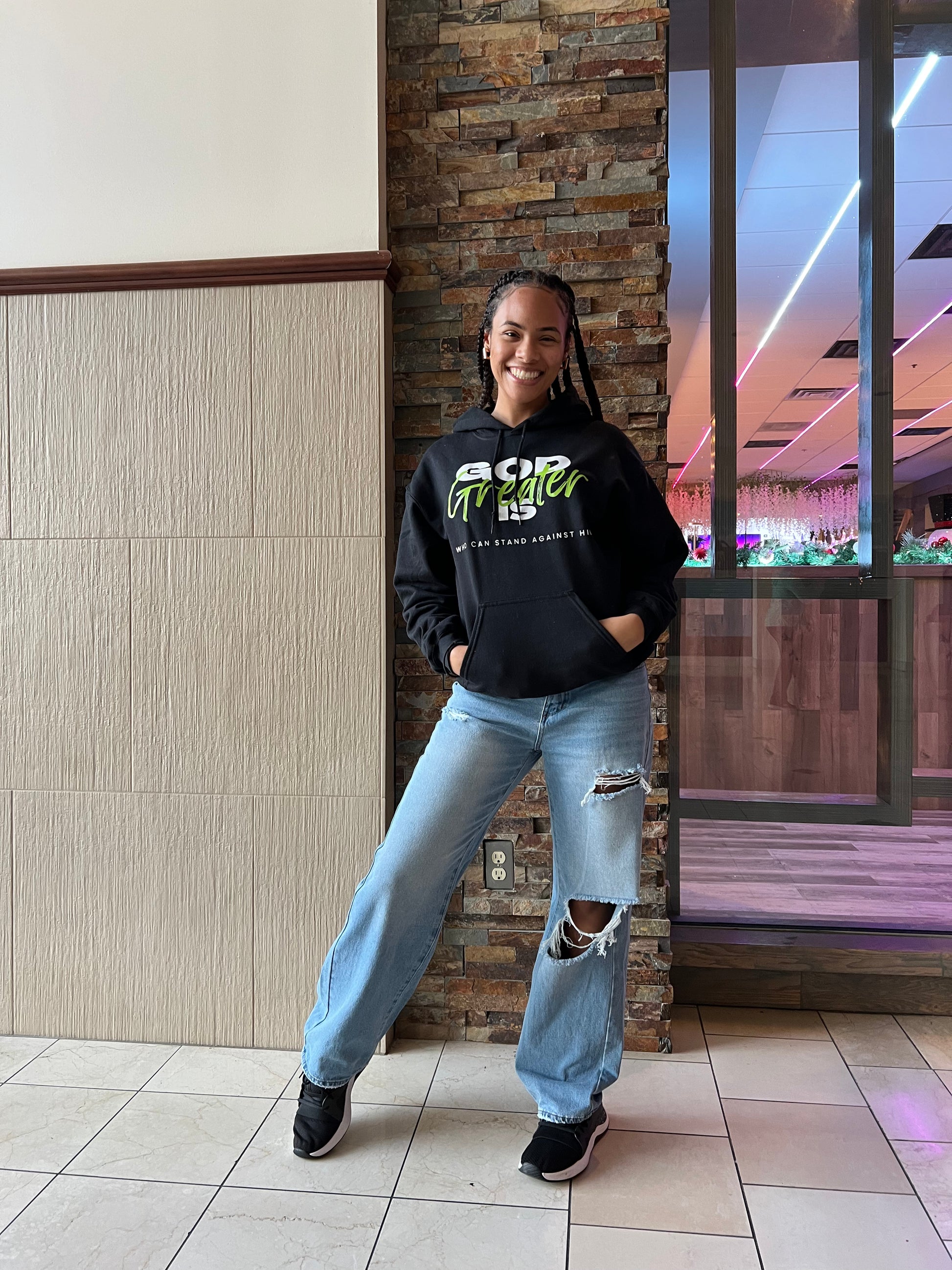 GREATER Hoodie green